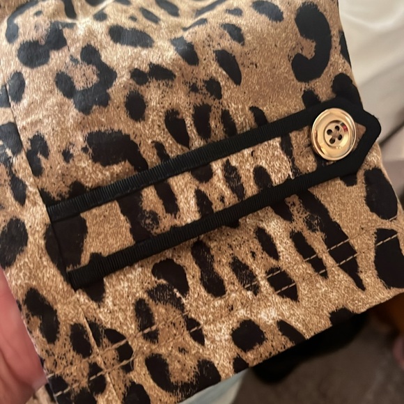 WHBM SWING LEOPARD COAT BNWT 12 - Picture 8 of 10